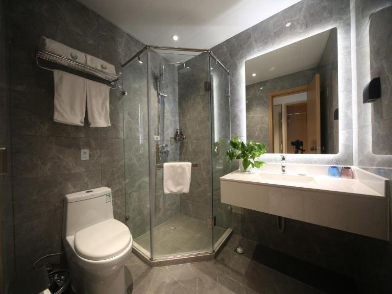 Greentree Inn Shanghai Zhongshan Hutai Hotel Exteriör bild